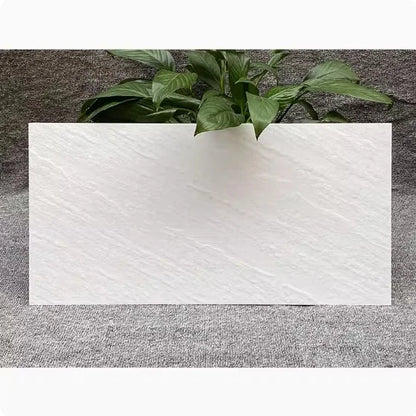 High - Durability Foshan 300X600 White Concave Enamel Cultural Stone Tiles for Villa Exterior Walls and Courtyard Walls