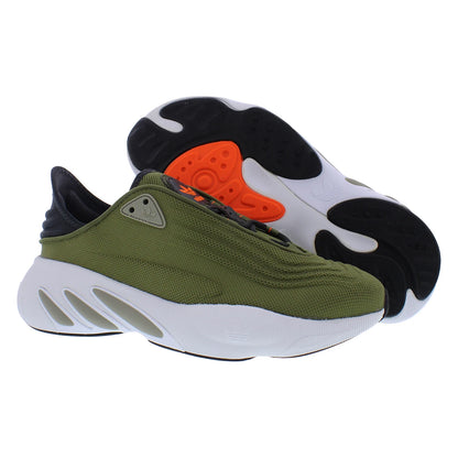 For Adifom SLTN Men's Running Shoes Made in Vietnam Focus Olive/Feather Grey/Impact Orange Color Scheme | 100% Authentic