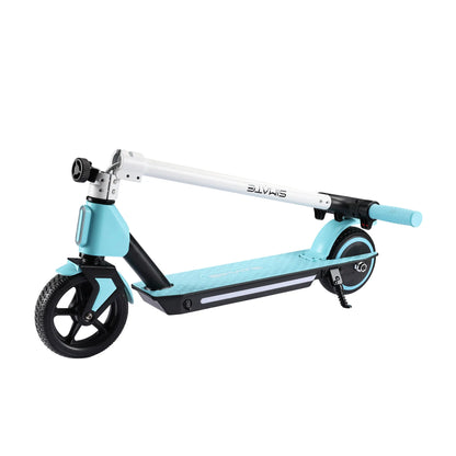 Simate S2 LED Anzeige Kinderroller Bunte Lichter Elektro-Kinderfahrzeug Metal Blue/Pink/Black Farben Fr Kinder Im Alter Von