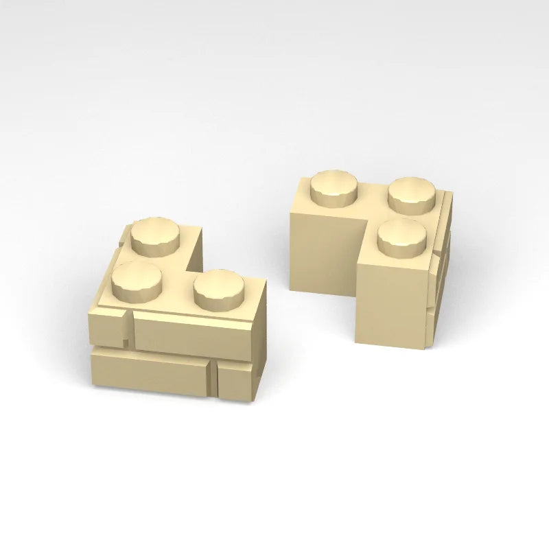Masonry Profile Bricks Set Plastic ABS Building Blocks Construction Toy for Wall Building Diverse Bulk Toy Kit Compatible Major