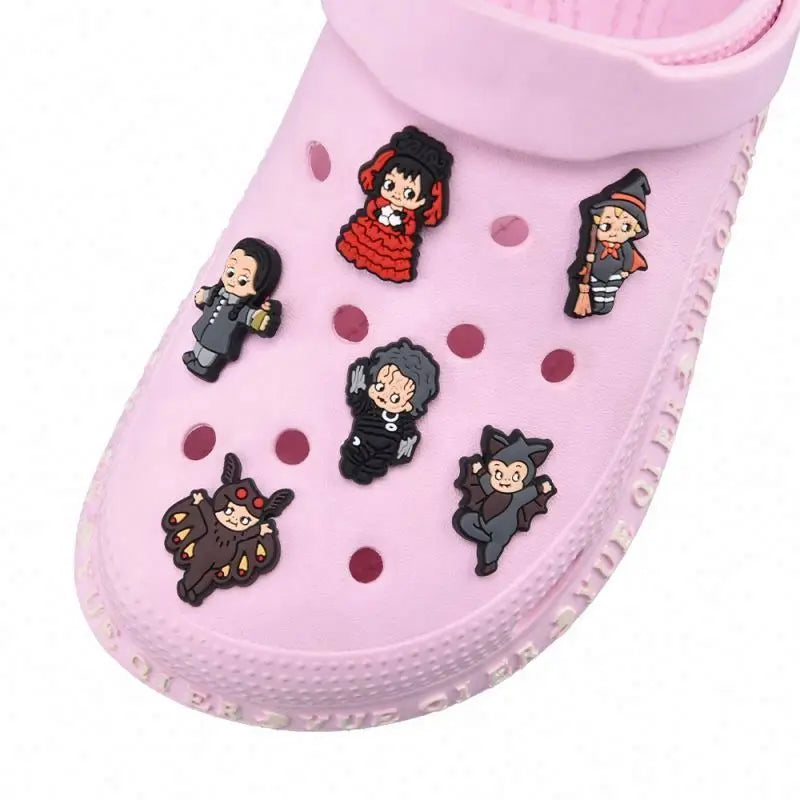 2026 New Set Custom Rubber Shoe Clog Mexico Food Drink Charms for Decoration Christmas Gift Accessory Package