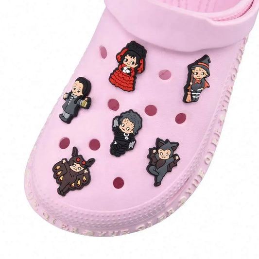 2026 New Set Custom Rubber Shoe Clog Mexico Food Drink Charms for Decoration Christmas Gift Accessory Package