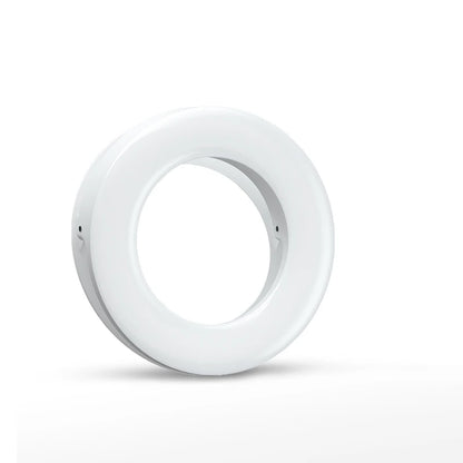 Portable LED Selfie Ring Light Flash For Mobile Phone Laptop Fill Light For Youtube VK Video USB Rechargeable Clip Ring Lamp