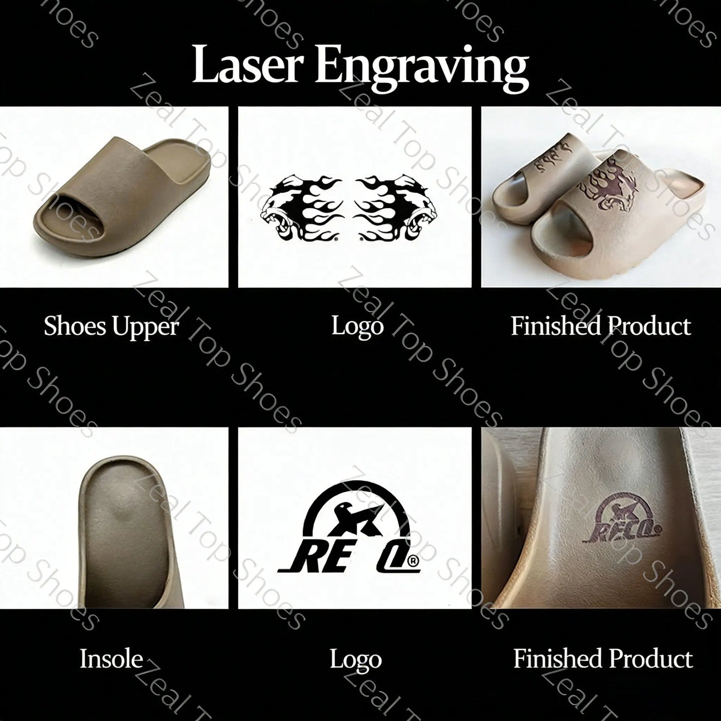 Custom Logo Soft EVA Foam Thick Sole Lightweight Anti-Slip Breathable Open-Toe Arch Support Waterproof Slippers Slides for Men