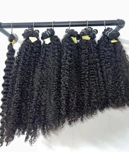 Top Best Good Sale Raw Human Hair Double Weft Indian Cambodian Wave Curly Natural Wave Vietnamese Burmese Curly