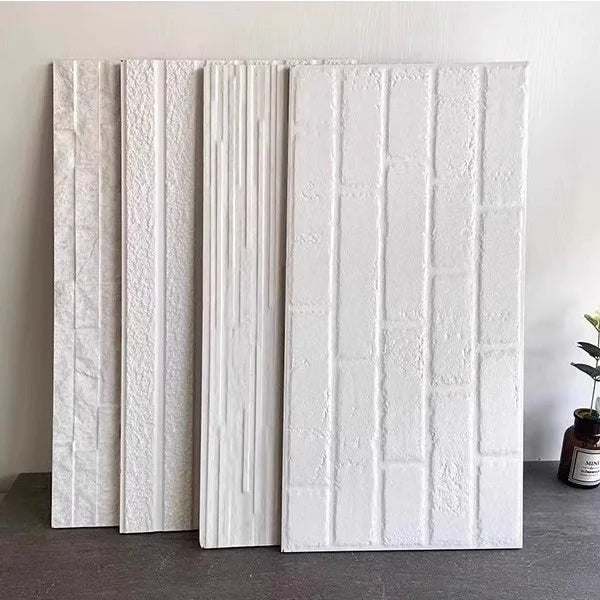 High - Durability Foshan 300X600 White Concave Enamel Cultural Stone Tiles for Villa Exterior Walls and Courtyard Walls
