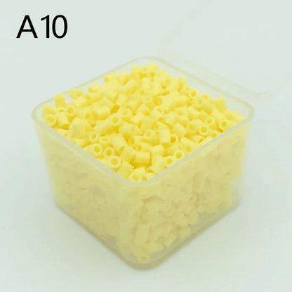 2.6mm Mini Beads/1200pcs/Box Packing Hama Beads Easy to Store For Kids Perler Iron Beads Fuse Handmade Gift Children Toy