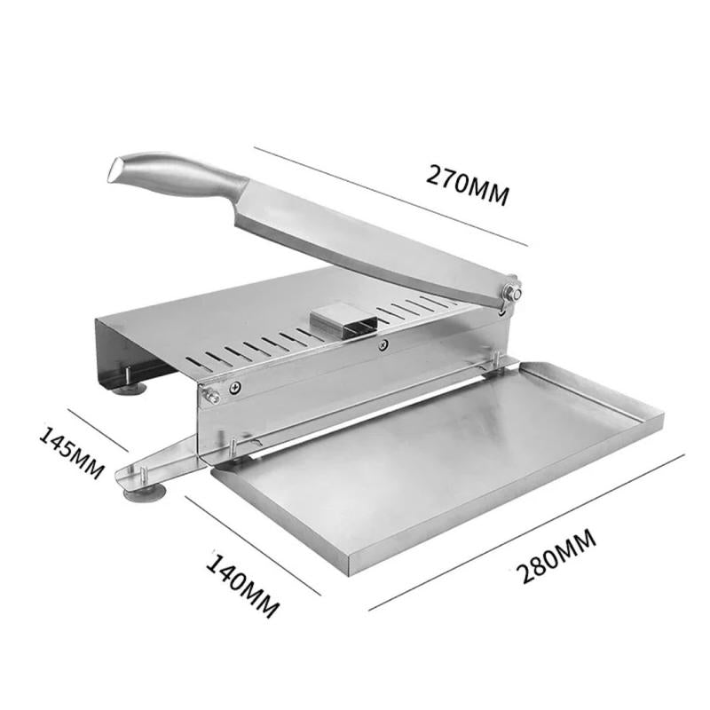 Stainless Steel Meat Slicer Meat Slicer Bone Cutting Machine Minced Lamb Bone Meat Cutter Chicken Duck Fish Ribs Lamb Cutting