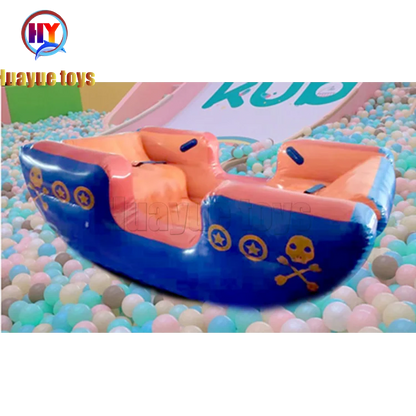 Wholesale Kids Playing Fun Toy Watermelon Inflatable Sport Games Viking Seesaw for Water Park