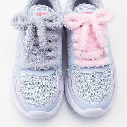 New 1cm Wide Round Plush Shoelace Sneakers Flat Shoes Casual Shoelaces 80cm/100cm/120cm/140cm/160cm Shoes Accessories