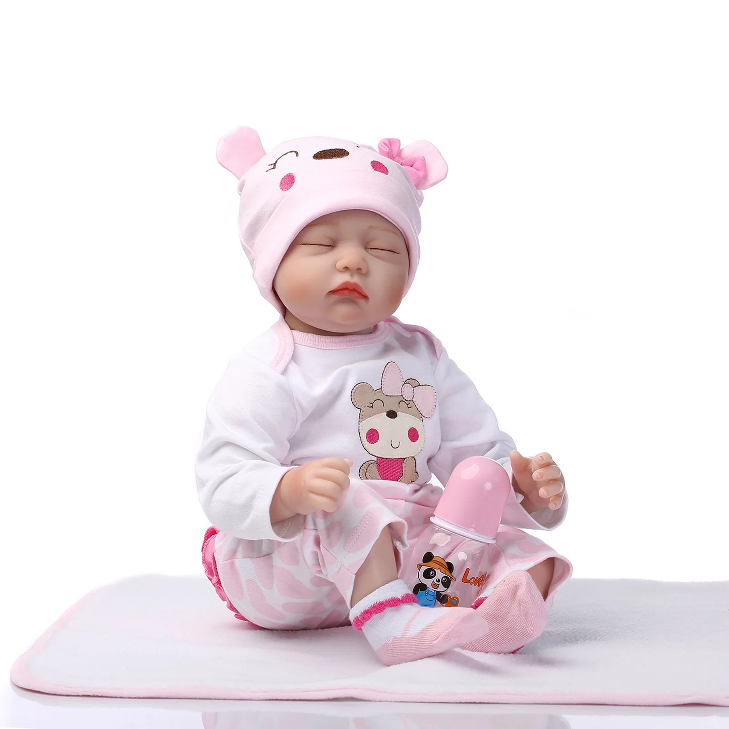 HYrebornbaby Lifelike 22-Inch  Realistic Baby Doll Lifelike Baby Dolls Reborn Baby Doll