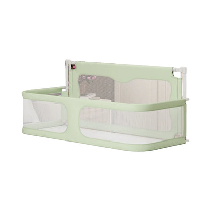 High Quality Breathable Foldable Baby Crib with Bed Rail & Bedside Bed Space-Saving Metal Design for Living Room & Bedroom Use