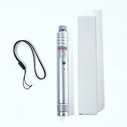 Green Laser Pointer Long-Range Laser Pointer High Power-Rechargeable Laser Pointer for Hiking, Presentations & Outdoor Use