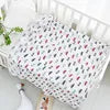 Low Price in Stock 2 Layer Bamboo Cotton Baby Muslin Dream Blanket 47*47 High Quality 100% Cotton Swaddle Muslin Blanket