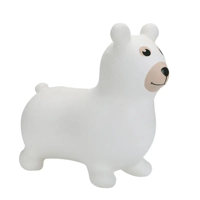 Animal Hopper Bear Inflatable Toy Horse Ride on Toy Animal Pvc Inflatable Hopper Horse Jumping Horse Baby Toddler Outdoor Toys