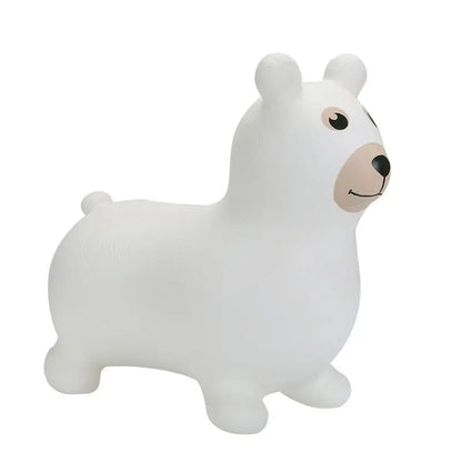 Animal Hopper Bear Inflatable Toy Horse Ride on Toy Animal Pvc Inflatable Hopper Horse Jumping Horse Baby Toddler Outdoor Toys