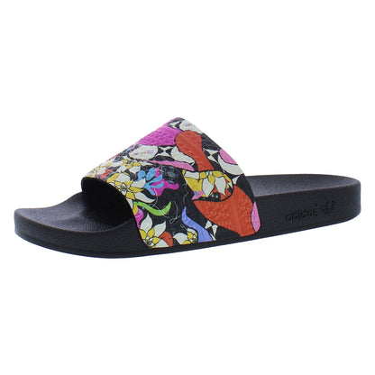 For Adilette Pride Slide Mens Shoes Core Black/Off White 100% Authentic Model MSS-ID7513