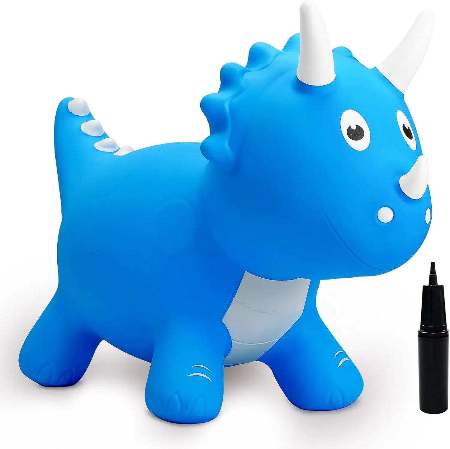 Toddler Outdoor Toy Ride on Inflatable Animal Toy Hopper Pvc Dinosaur Plastic Horse Jump Inflatable Hopping Animal Toys for Kid
