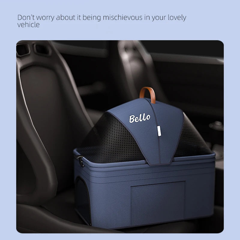 (Ready to Ship) Manufacture 4 Universal Wheels Cheap Convenient Pet Stroller for Puppy and Kitty Outdoor Walking Trolley