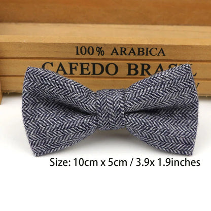 Children Wool Bow Tie Baby Boys Butterfly Skinny Bowtie Single Layer Child Bowties Gravatas Borboleta Collar Kids Ties