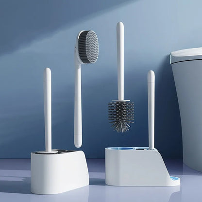 Hot Sale Household Wall Mounted Toilet Cleaning Brushes and Plunger Set No-drilling  for Bathroom