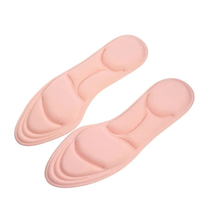 Shoe Insoles Arch Support Insoles Breathable 5D Sponge Barefoot Comfort Insoles and High Heel Inserts