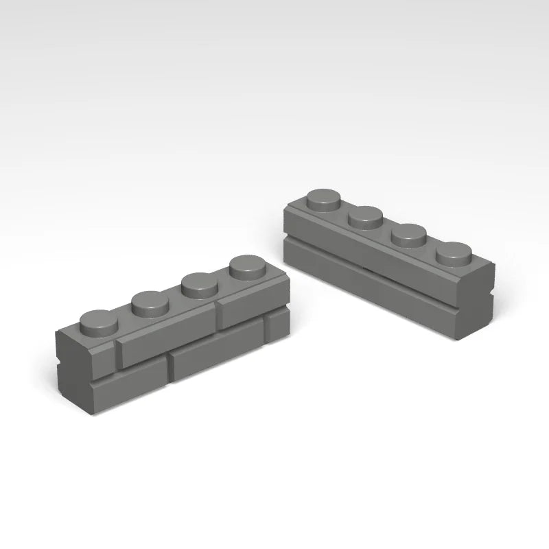 Masonry Profile Bricks Set Plastic ABS Building Blocks Construction Toy for Wall Building Diverse Bulk Toy Kit Compatible Major