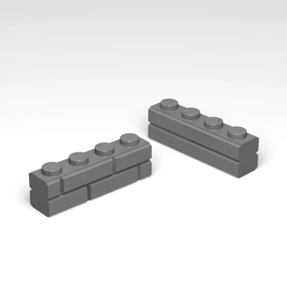 Masonry Profile Bricks Set Plastic ABS Building Blocks Construction Toy for Wall Building Diverse Bulk Toy Kit Compatible Major