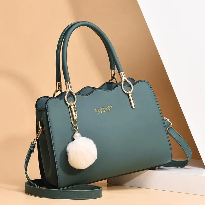 Female Bag 2022 New Fashion Handbag Contracted Joker Large Capacity Single Shoulder Cross-body Bag Temperament Lady Chain Bags