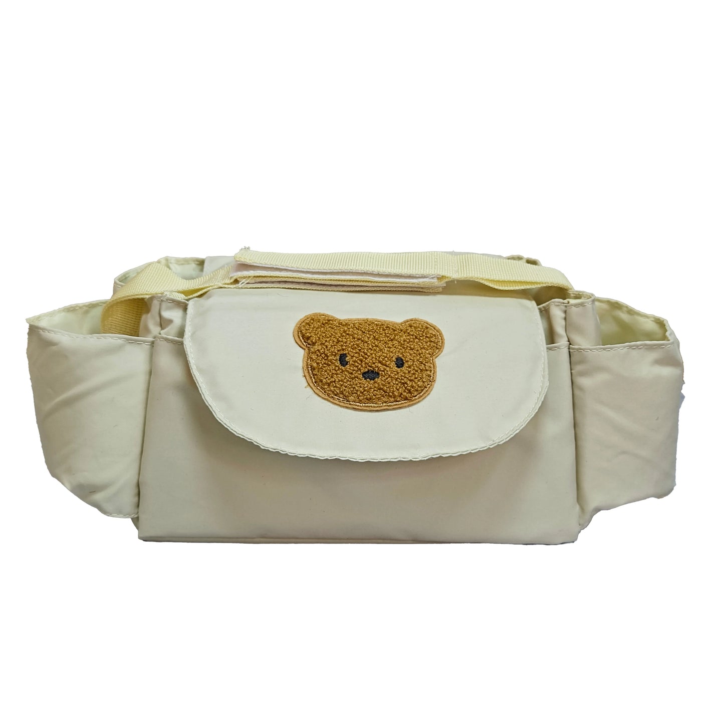Universal Mommy Diaper Bag with Non-Slip Stroller Storage Box and Cup Holder Baby Stroller Storage Bag
