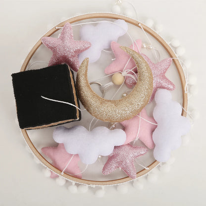 Islamic Baby Mobile for Crib Baby Kaaba Mobile Muslim Baby Mobile Quran Reciting