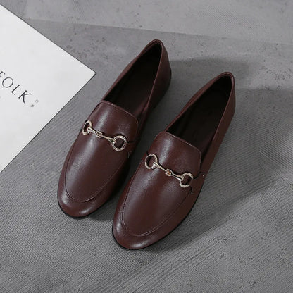New Arrival Tassel-Trimmed Slip-On Loafers  Chunky Sole Women's Fashion Shoes with Platform Design Shoes