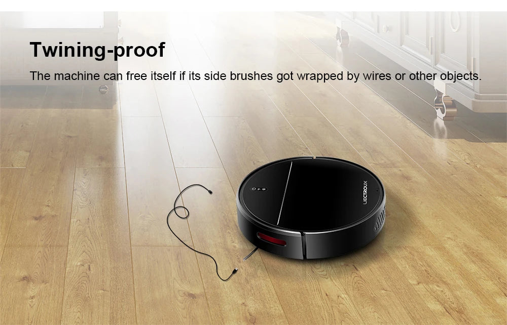 Liectroux M7S Robot Vacuum Cleaner,Smart Dynamic Navigation,4000Pa,Wet Mop,WiFi,Silent,Work with Alexa & Google Home