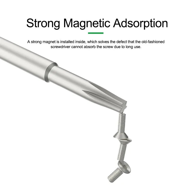 RELIFE RL-728 2D Sturdy Magnetic Screwdriver S2 Steel Screwdriver Precision Screwdriver