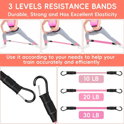 Ankle Resistance Bands Cuffs for Glutes & Butt Workouts-Fitness Exercise Equipment
