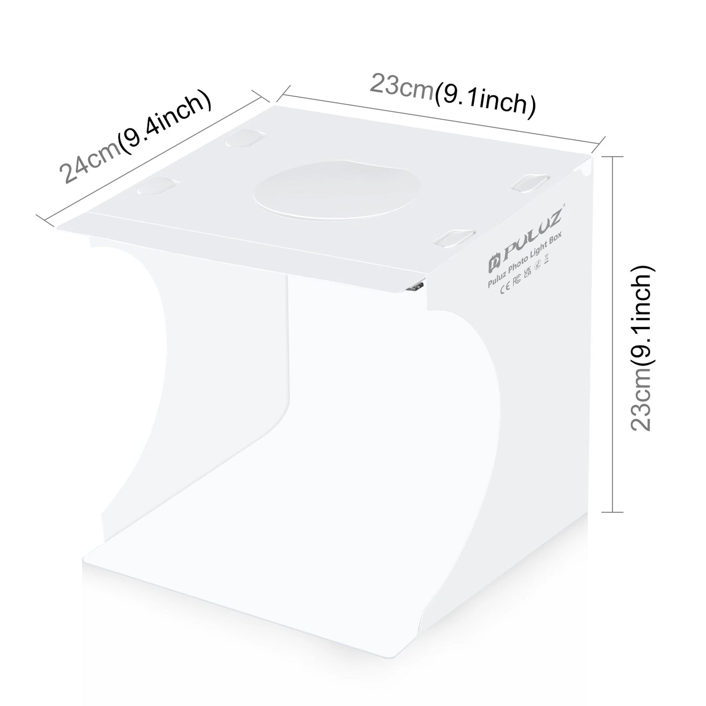 Hot Selling With Back White Backdrops PULUZ 20cm Mini Portable Photo Studio Box Kit Lighting Studio Shooting Box