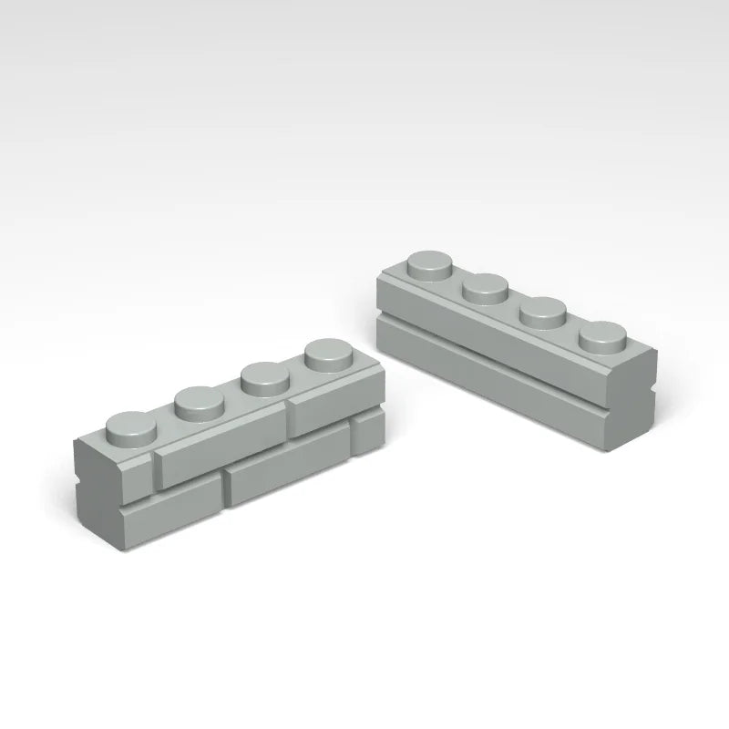 Masonry Profile Bricks Set Plastic ABS Building Blocks Construction Toy for Wall Building Diverse Bulk Toy Kit Compatible Major