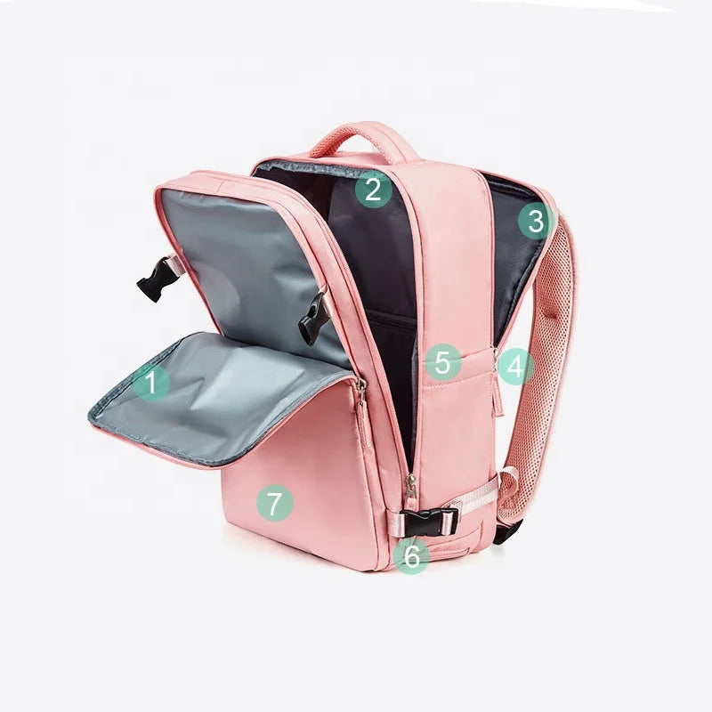 Portable Custom Large Backpack Back Pack Multifunction Travel Bags Waterproof Weekender Travel Laptop Backpacks Bags Carry on