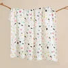 Low Price in Stock Double Layer  Bamboo Baby Newborn  Muslin Swaddle Adjustable Swaddle Baby Milestone Blanket for Sale