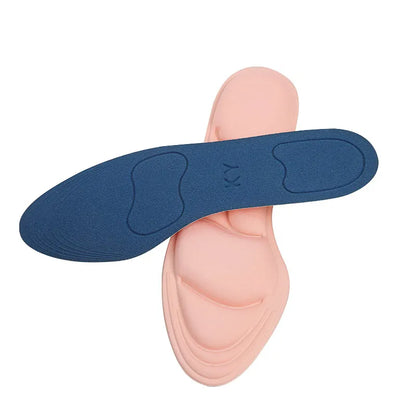 Shoe Insoles Arch Support Insoles Breathable 5D Sponge Barefoot Comfort Insoles and High Heel Inserts