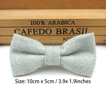 Children Wool Bow Tie Baby Boys Butterfly Skinny Bowtie Single Layer Child Bowties Gravatas Borboleta Collar Kids Ties