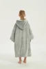 China Factory Oversized Winter Kids Wearable Hoodie Blanket Winter Custom Sherpa Hooded Blanket Kids Wearable Christmas Blanket