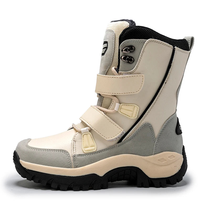 New Arrivals Mens Snow Boots Warming Snowproof Footwear Wholesale Sport Snowproof High-cut Snow Shoes for Men Cotton Shoes