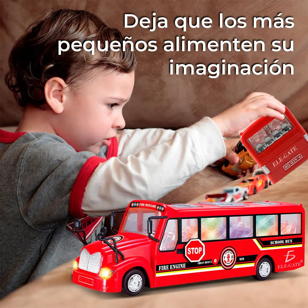 Large Plastic ELEGATE Fire Truck Educational Fun for Kids Model JUG.Q29-4