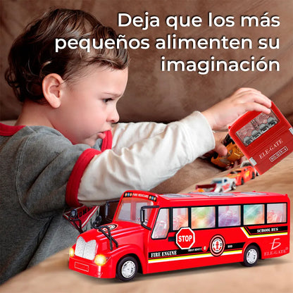 Large Plastic ELEGATE Fire Truck Educational Fun for Kids Model JUG.Q29-4