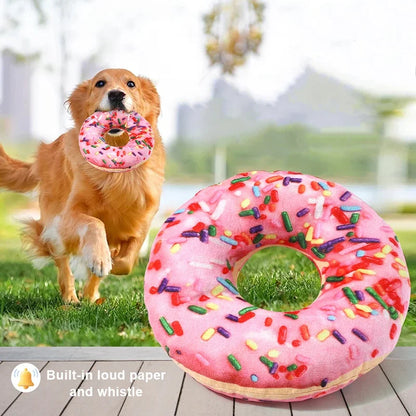 US LOCAL STOCK Hiphoppet  Squeaky Dog Plush Toy Dogs Chew Toys for Interactive Play Fun Crinkly Soft Interactive Plush Toys
