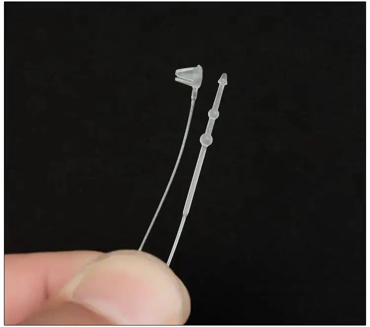 hang Tag Snap Lock Pin Security Loop hang Tag String 5 Inch Plastic Safety Black Loop Lock Tag Pin Custom Enamel Blue Metal