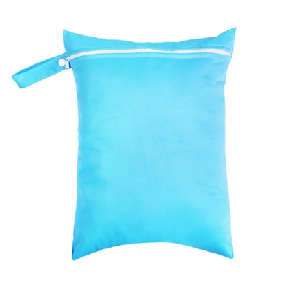 30*40Cm Swim Bags Cloth Reusable Washable Diaper Wet Bag With Single Pockets Dry and Wet Zippers Waterproof Bag for Travel