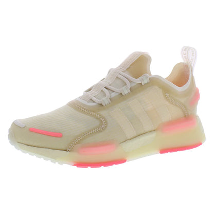 For NMD_V3 Women's Running Shoes Beige/Pink | Vietnam Origin | 100% Authentic