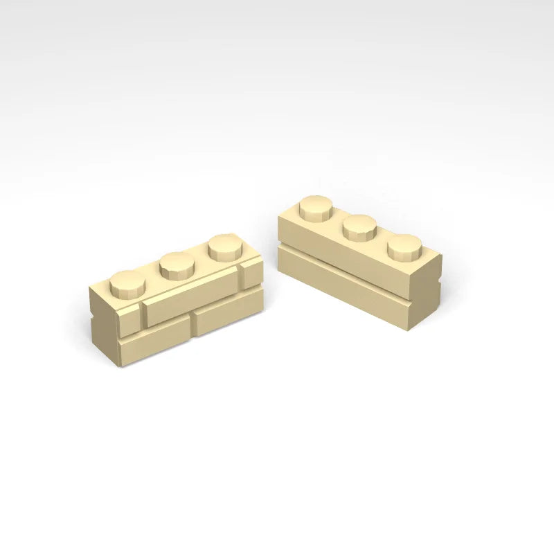 Masonry Profile Bricks Set Plastic ABS Building Blocks Construction Toy for Wall Building Diverse Bulk Toy Kit Compatible Major
